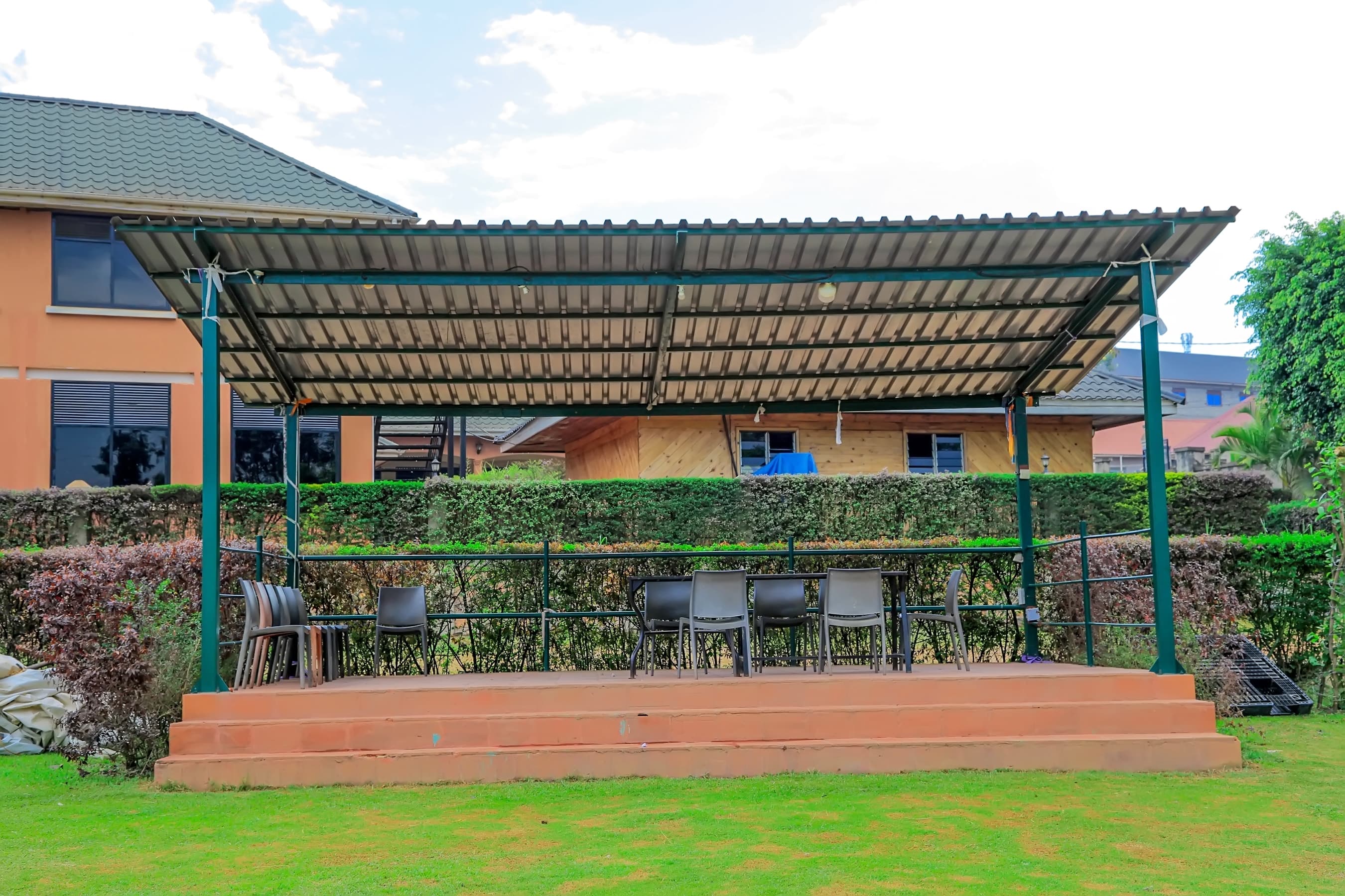 Scenic view of valley grounds
